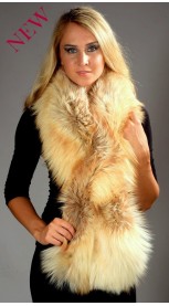 Fox Fur Scarf - Arctic Fire Fox